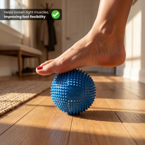 Neuro Fotmassageboll - för smärtlindring & fotavslappning