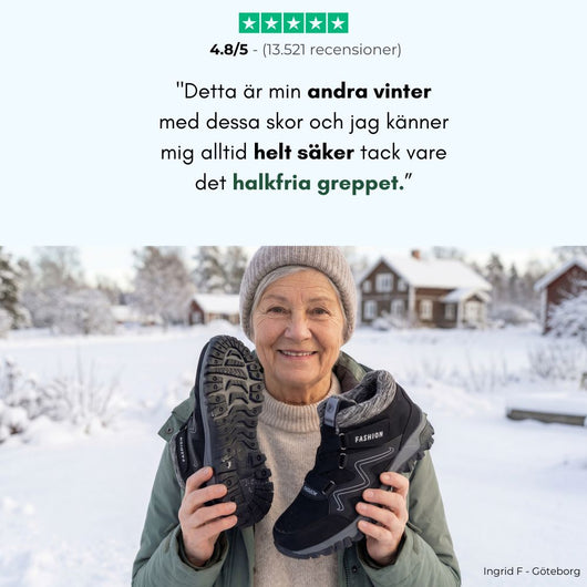 Vinter Boots - Halkfri sula