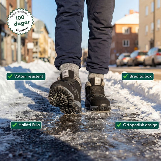 Vinter Boots - Halkfri sula