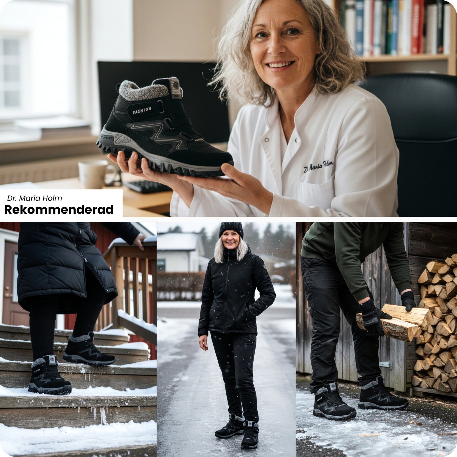 Rekommenderas av Fotterapeuter